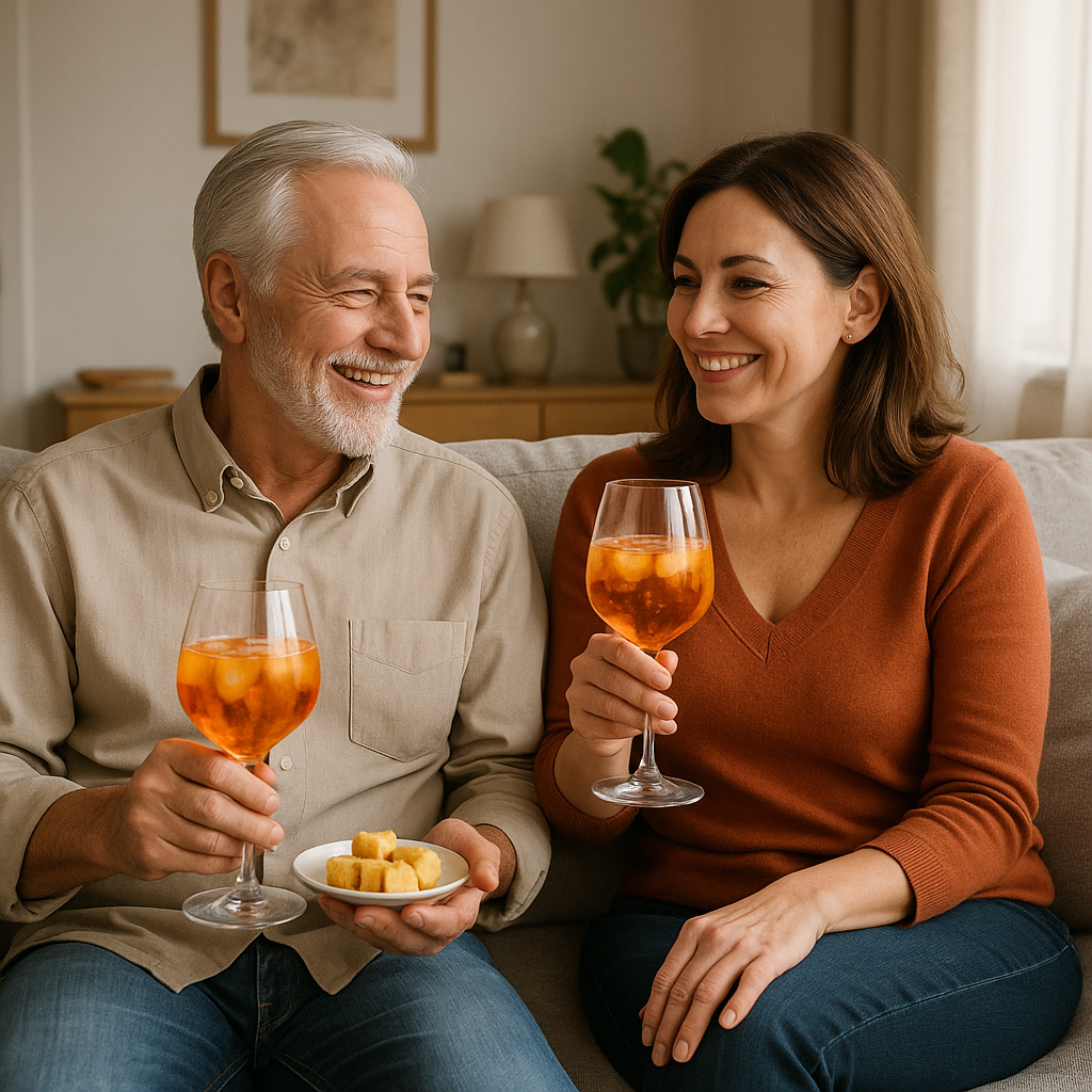 Coppia felice che usa Taurus Viril Gum